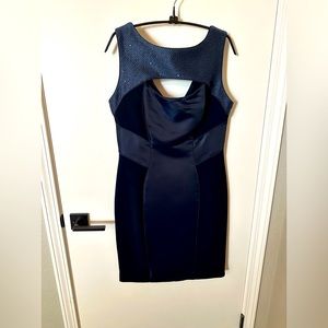 Theia cocktail dress. Size 10. Dark navy.